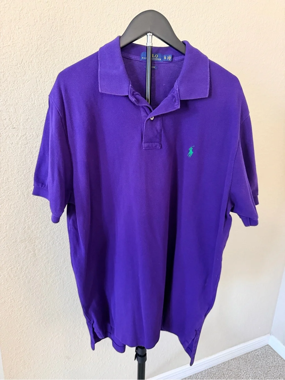 Ralph Lauren Men's Polo Shirt in Purple